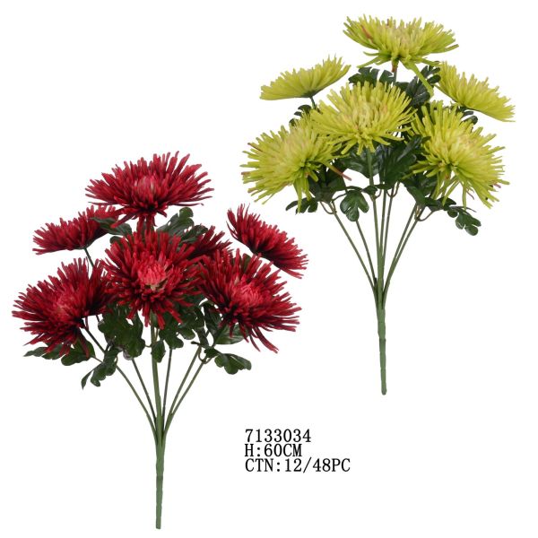 Sztuczny bukiet chryzantem 7133034